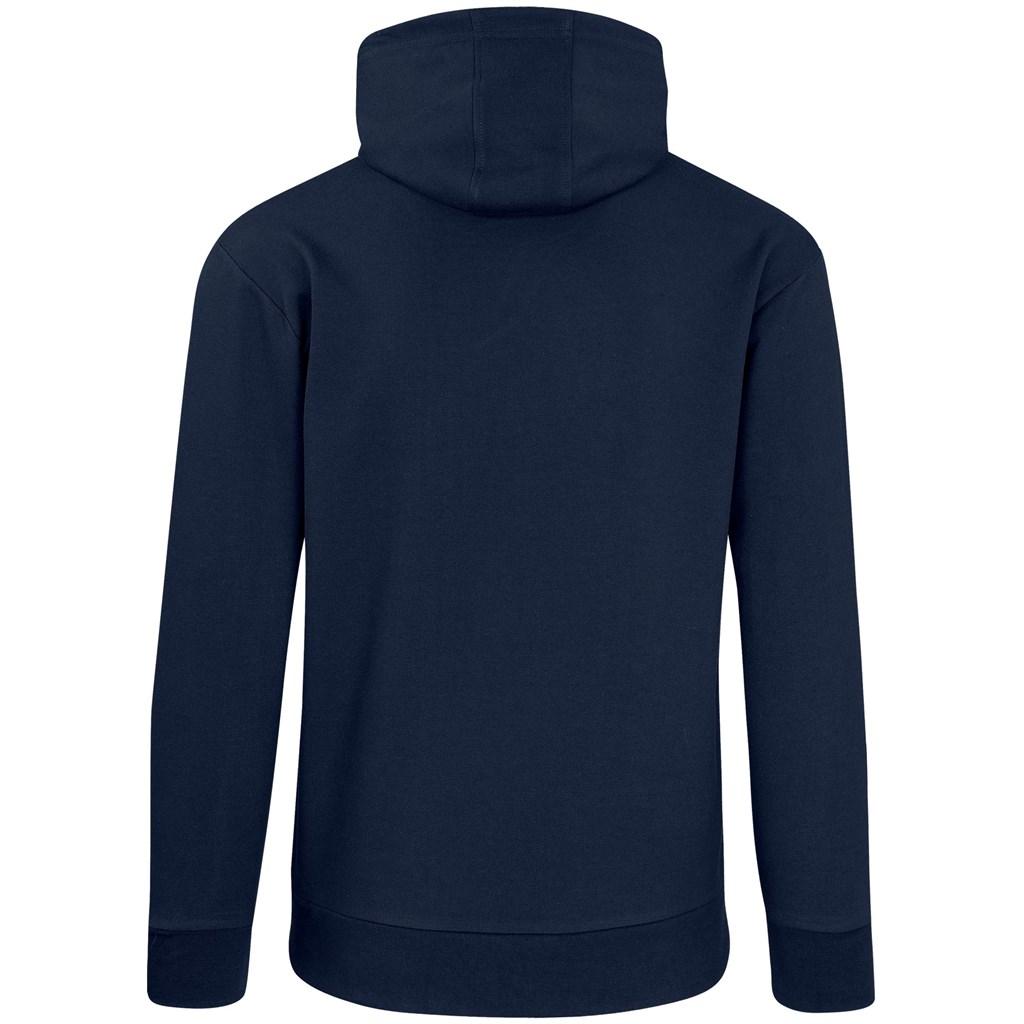 Mens Omega Hooded Sweater - Navy — view 2