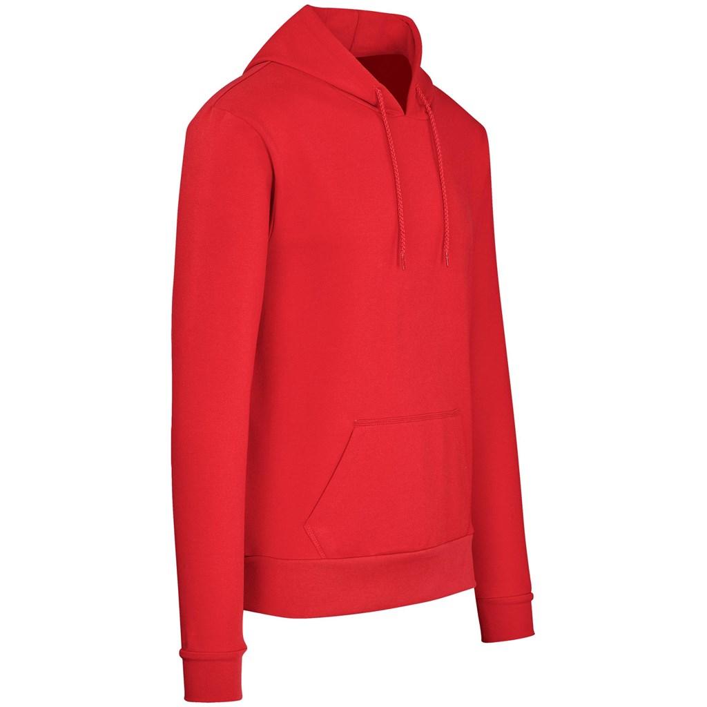 Mens Omega Hooded Sweater - Red — view 2