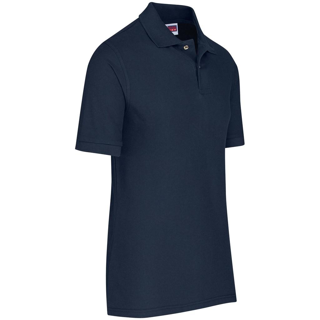 Mens Boston Golf Shirt - Navy — view 3