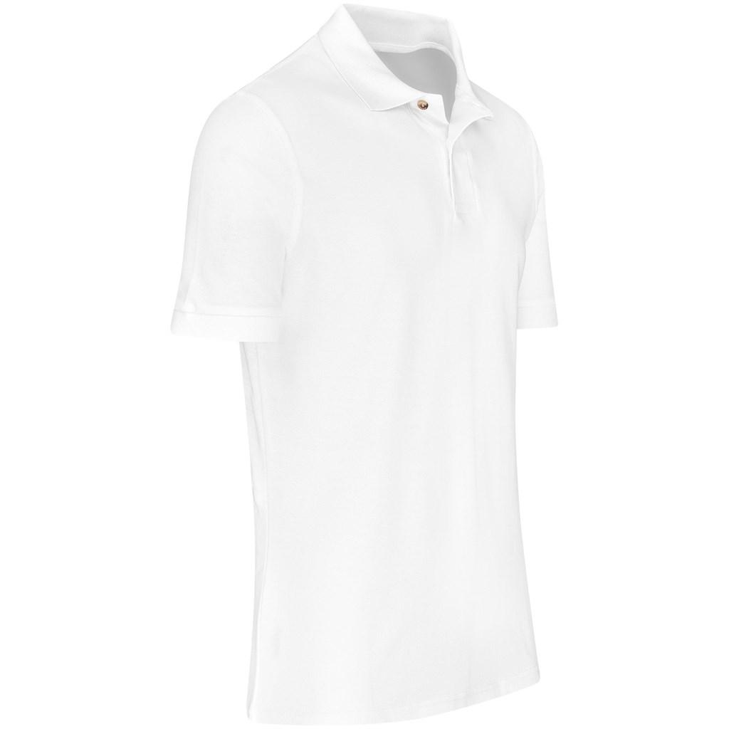 Mens Boston Golf Shirt - White — view 3