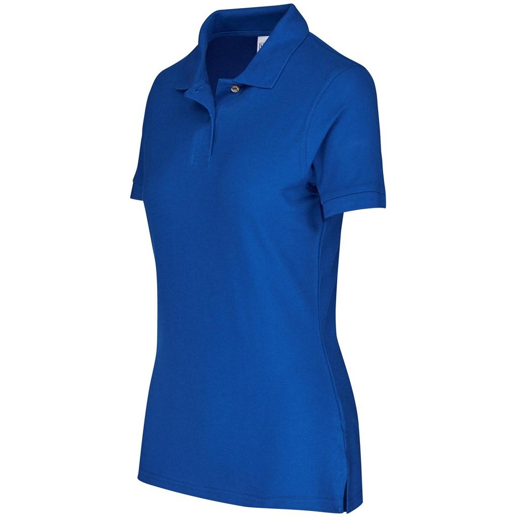 Ladies Boston Golf Shirt - Blue — view 2