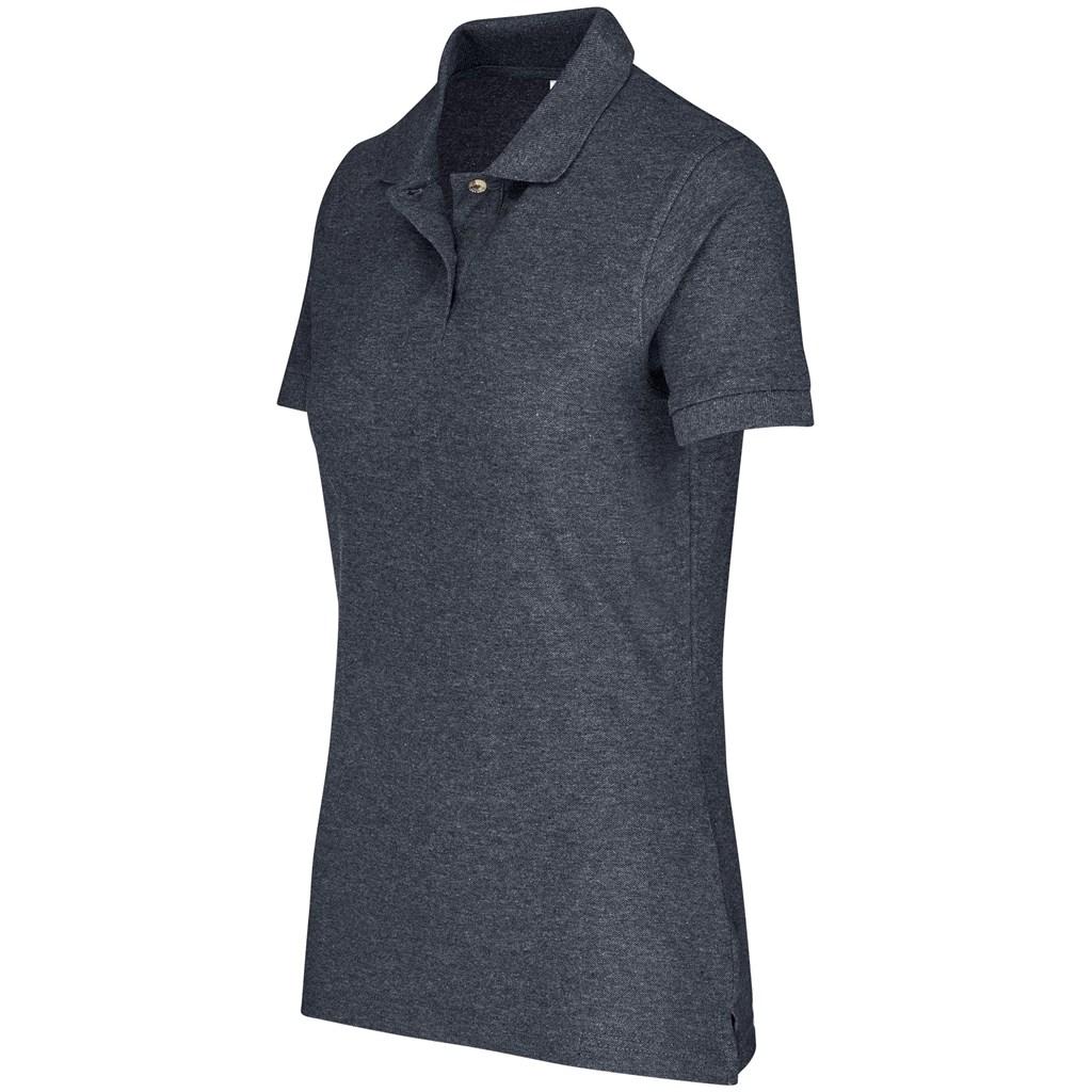 Ladies Boston Golf Shirt - Charcoal — view 2