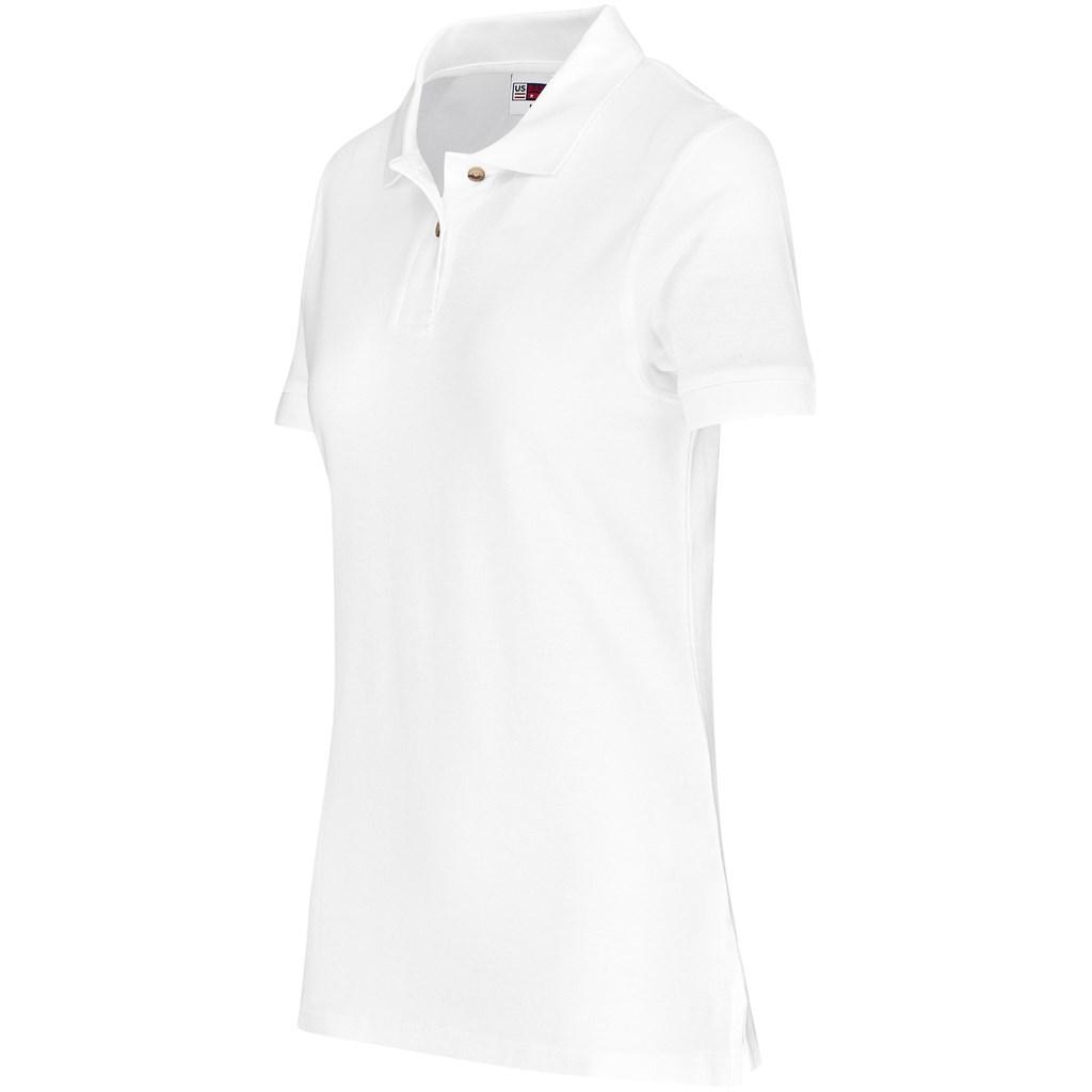 Ladies Boston Golf Shirt - White — view 2