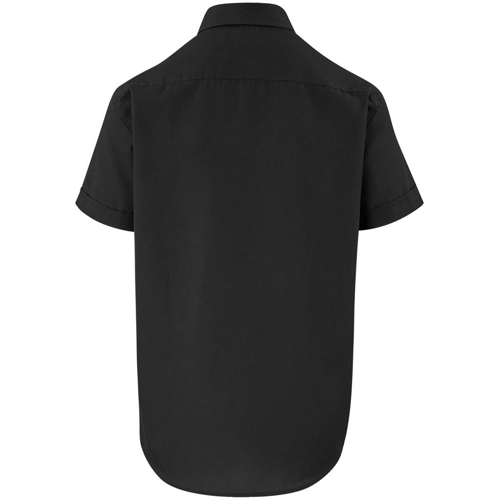 Mens Short Sleeve Aspen Shirt - Black — view 2