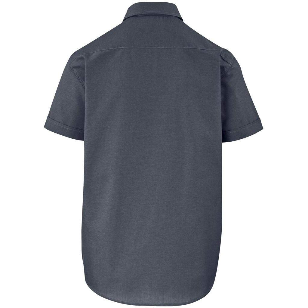 Mens Short Sleeve Aspen Shirt - Grey — view 2
