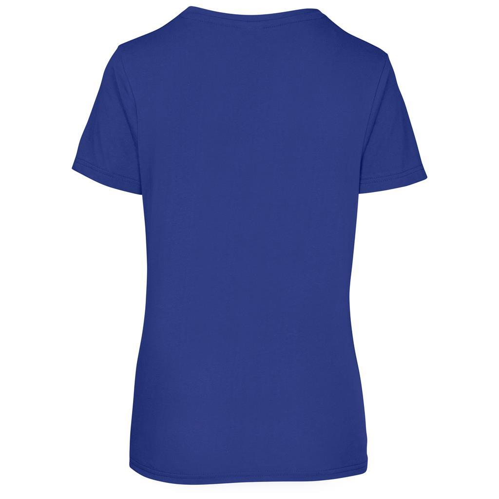Ladies Super Club 165 V-Neck T-Shirt - Royal Blue — view 2