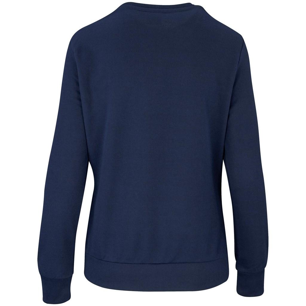 Ladies Stanford Sweater - Navy — view 3