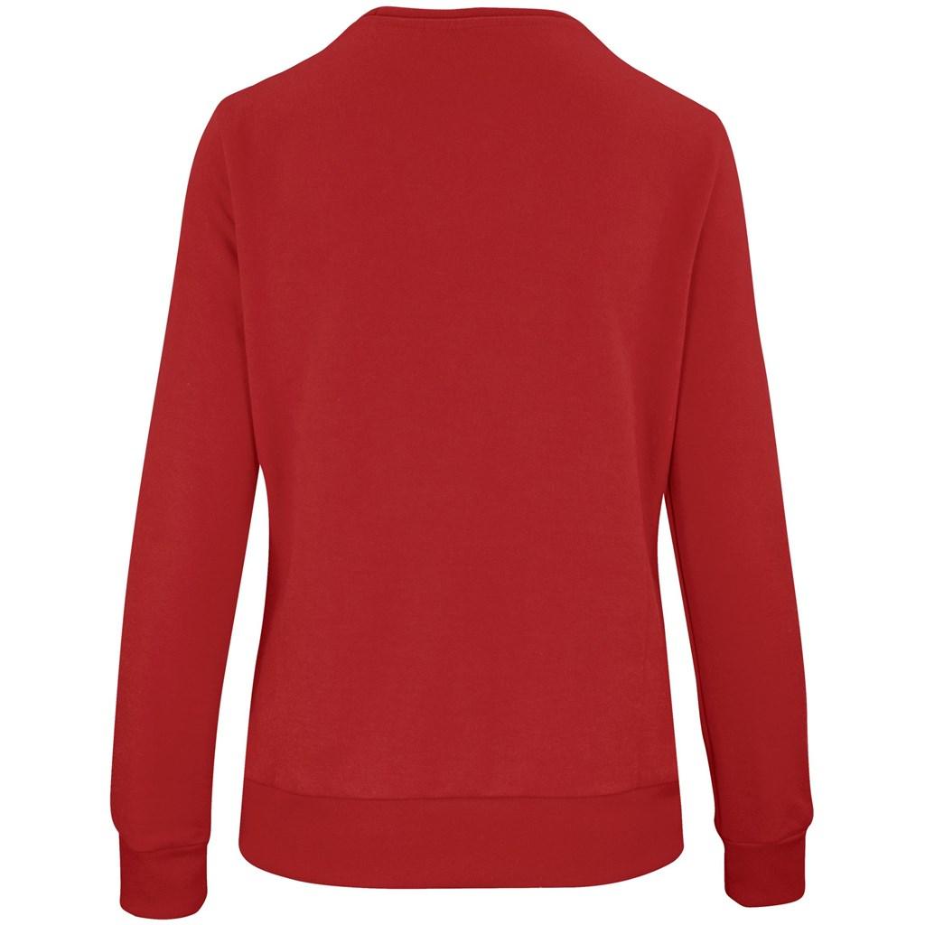 Ladies Stanford Sweater - Red — view 2