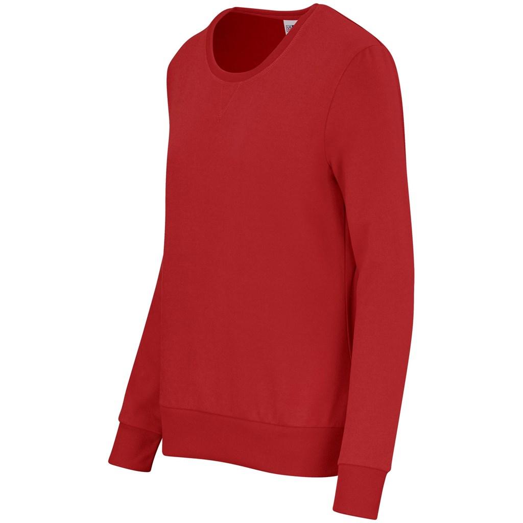 Ladies Stanford Sweater - Red — view 4