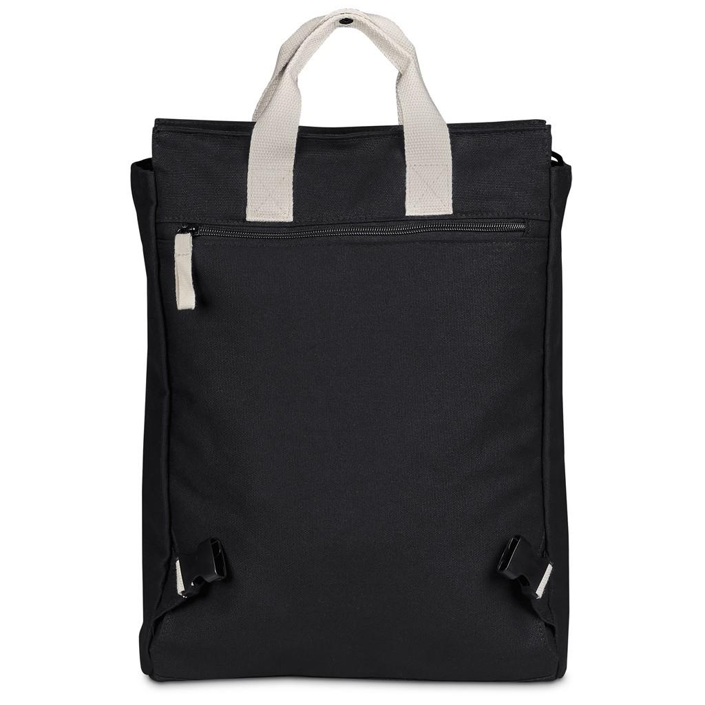 Serendipio Cityline Cotton Canvas Laptop Backpack — view 8