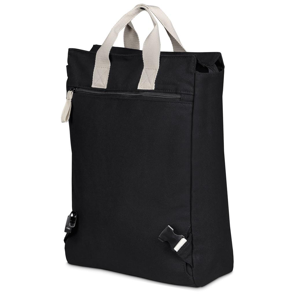 Serendipio Cityline Cotton Canvas Laptop Backpack — view 14