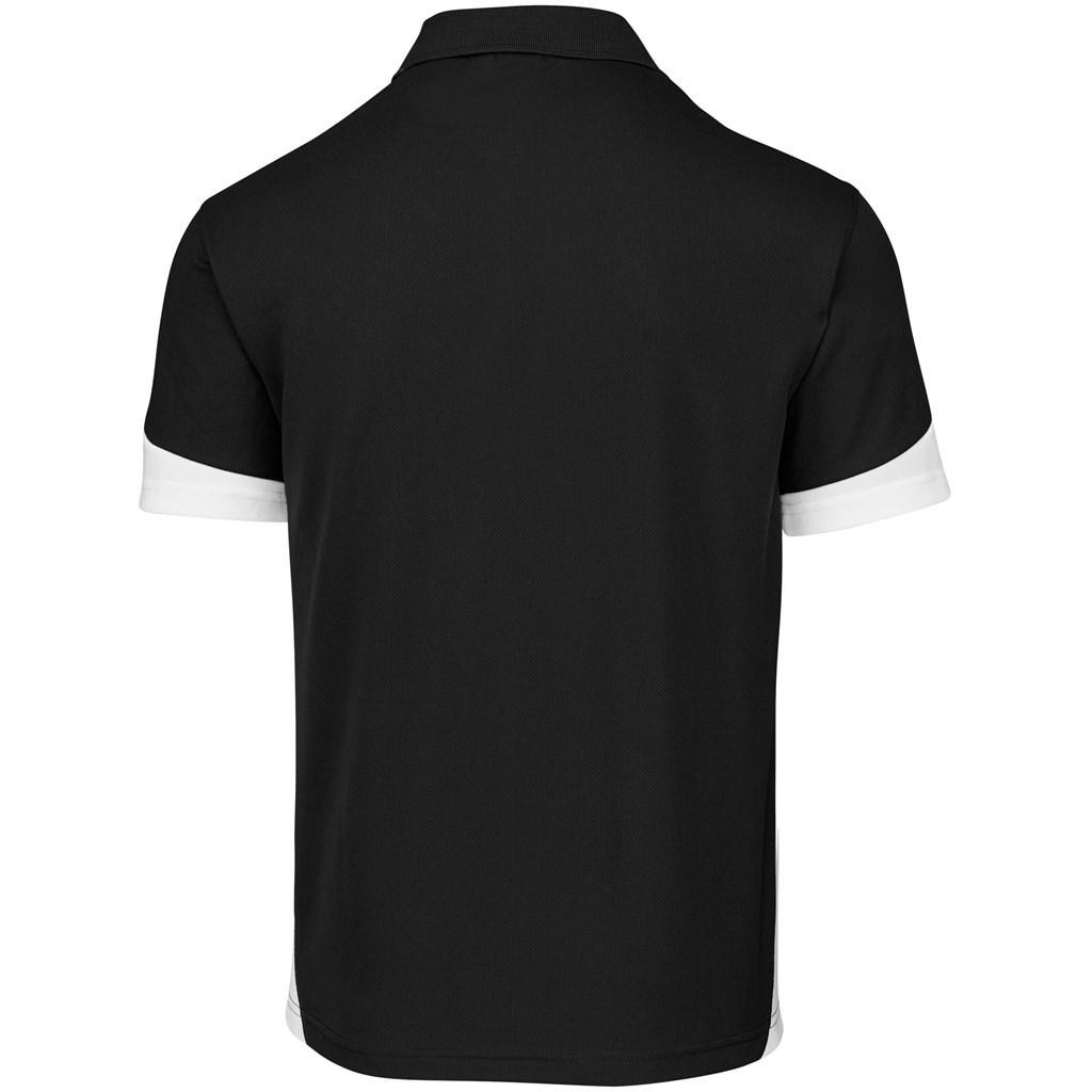Mens Talon Golf Shirt - Black — view 3