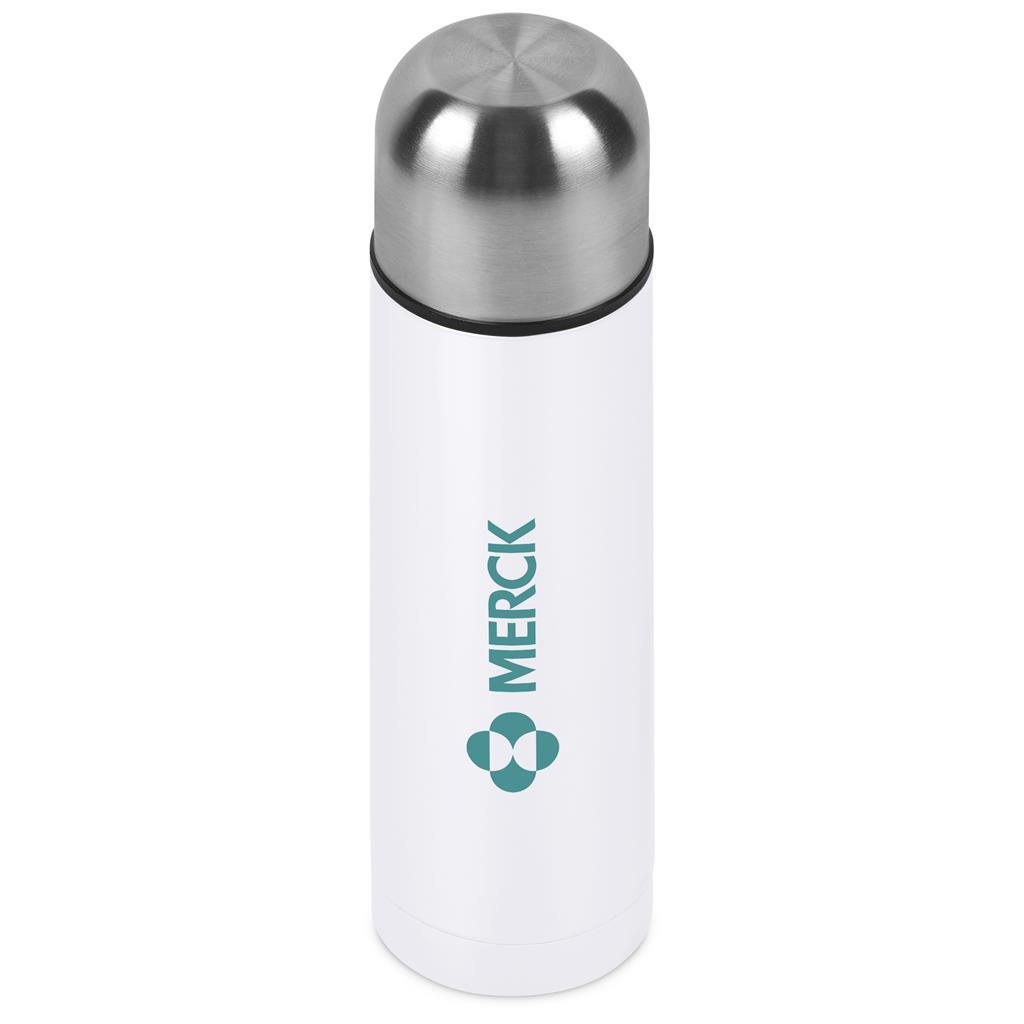 Altitude Alpaca Stainless Steel Vacuum Flask – 500ml - Solid White — view 8