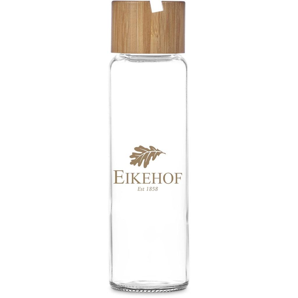 Okiyo Kenko Phone Stand Glass Water Bottle - 700ml