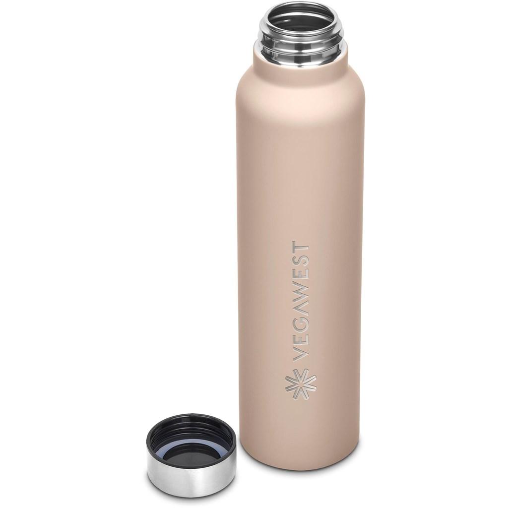 Serendipio Baxter Stainless Steel Water Bottle - 1 Litre - Stone — view 6