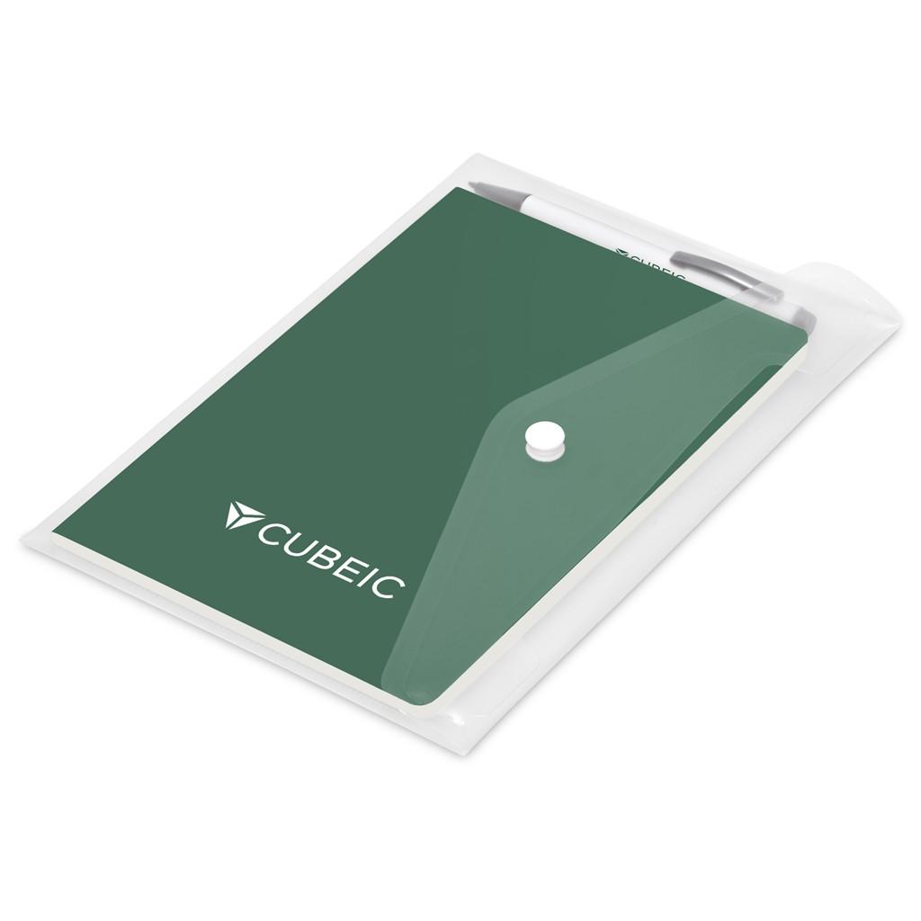 Altitude Mills Notebook & Pen Set - Green