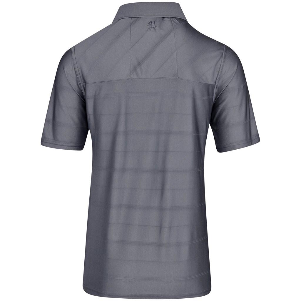 Mens Admiral Golf Shirt - Grey — view 2