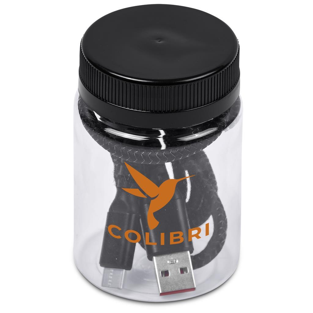 Altitude Muttle Fast Charge USB-A to Type-C Charging Cable in Jar — view 6
