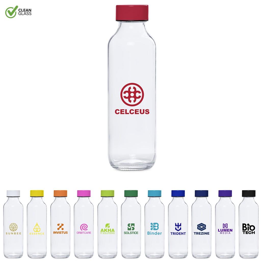 Kooshty Gladiola Glass Water Bottle - 500ml