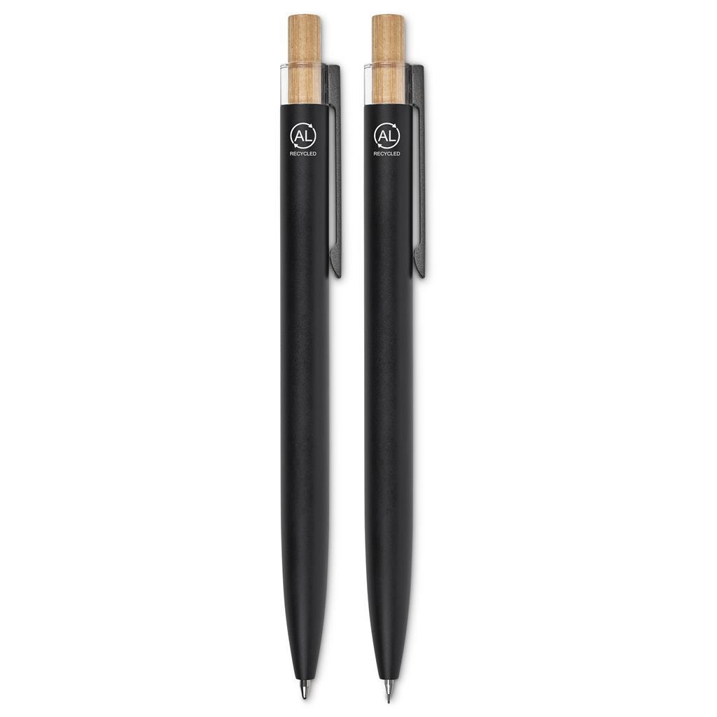Okiyo Mimotu Ball Pen & Pencil Set - Black — view 8