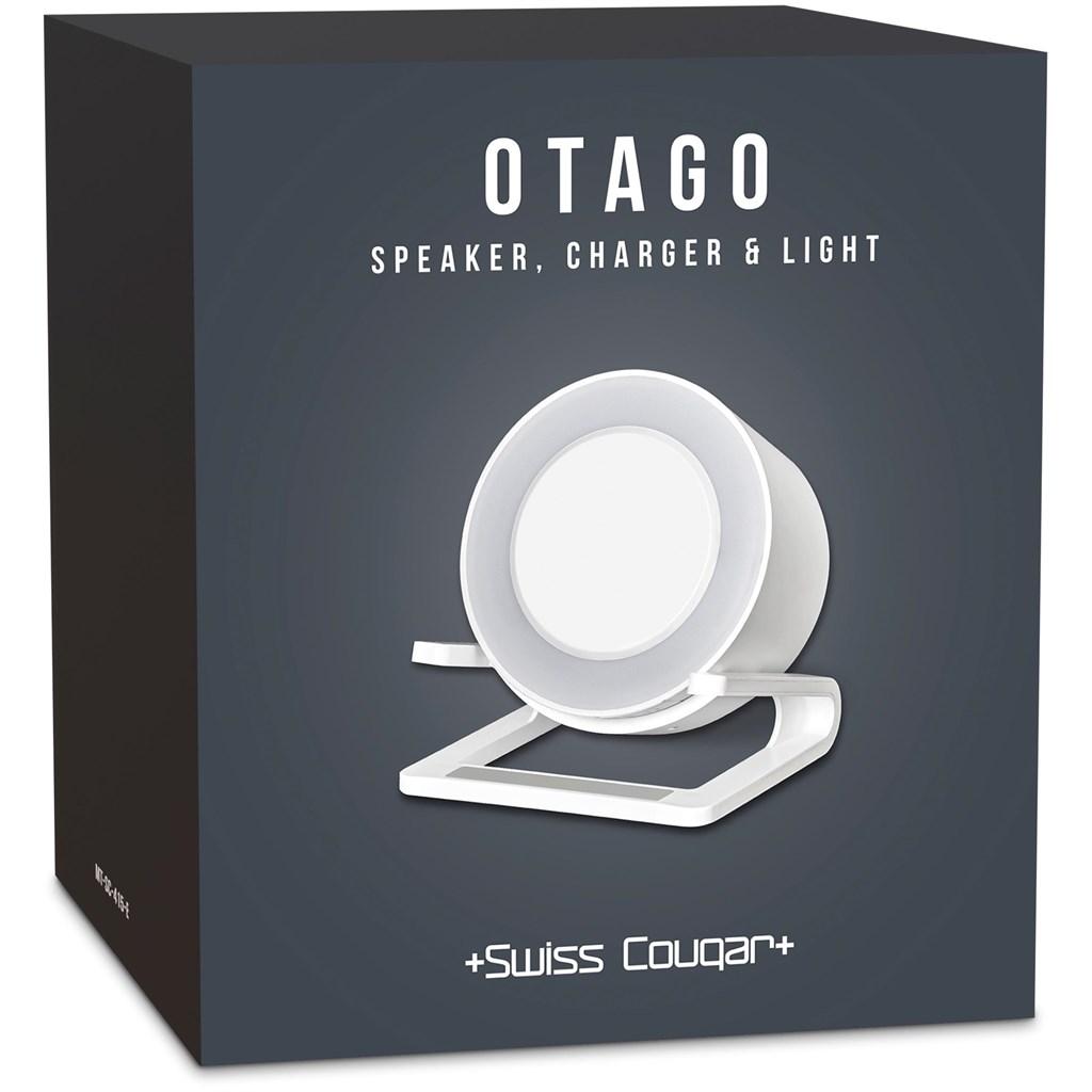 Swiss Cougar Otago Bluetooth Speaker, Wireless Charger, Phone Stand & Night Light — view 9