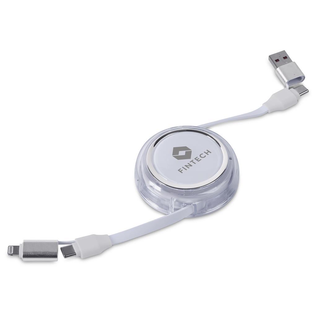 Swiss Cougar Luanda 4-in-1 Retractable Fast Charge 240W PD Cable — view 14
