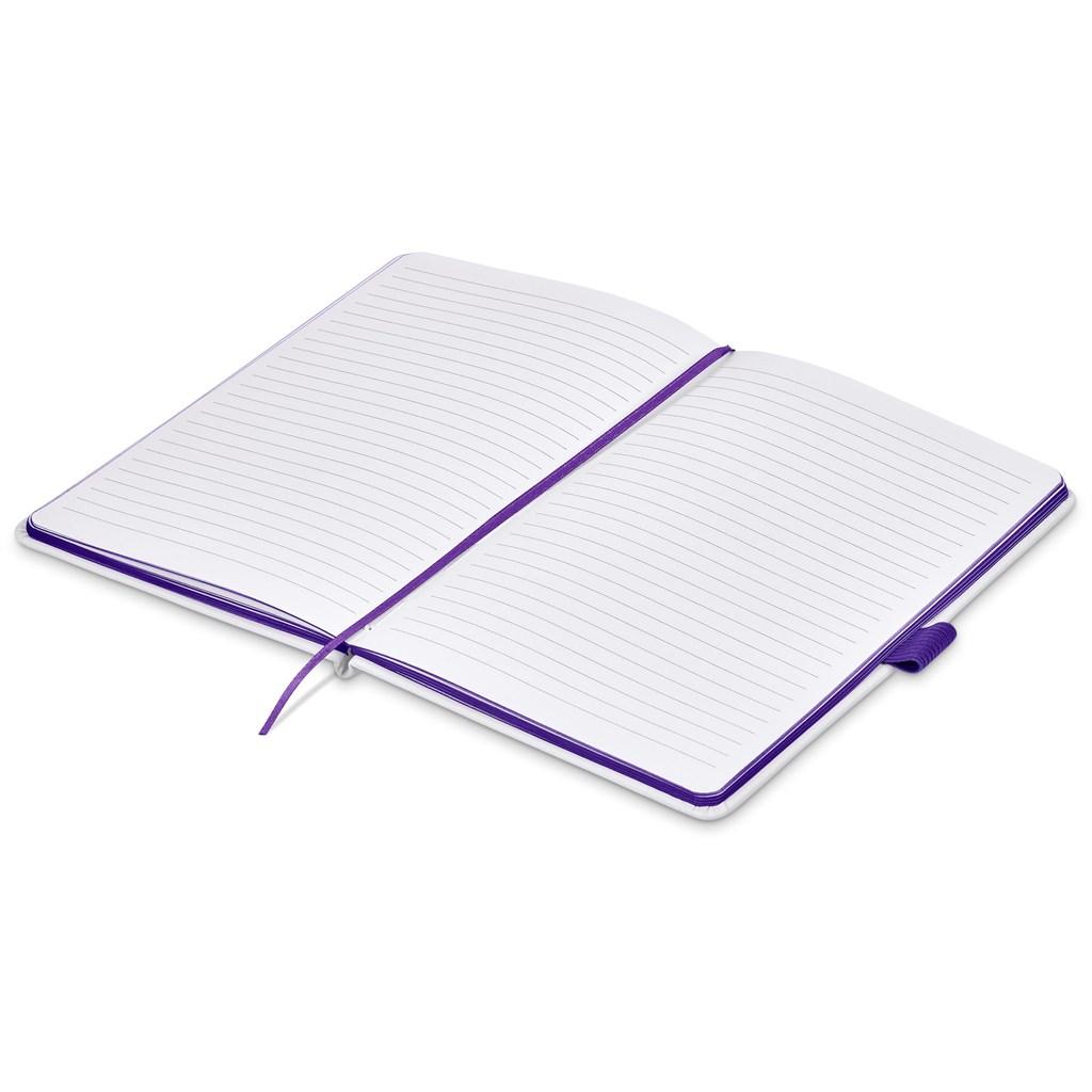 Altitude Tundra A5 Hard Cover Notebook - Purple — view 4