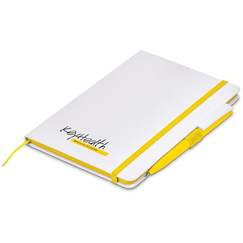 Altitude Tundra A5 Hard Cover Notebook - Yellow — view 5