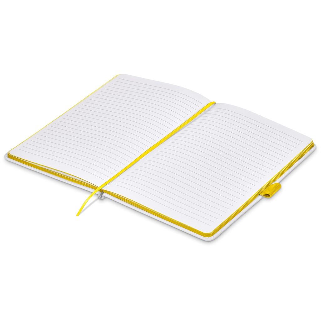 Altitude Tundra A5 Hard Cover Notebook - Yellow — view 3