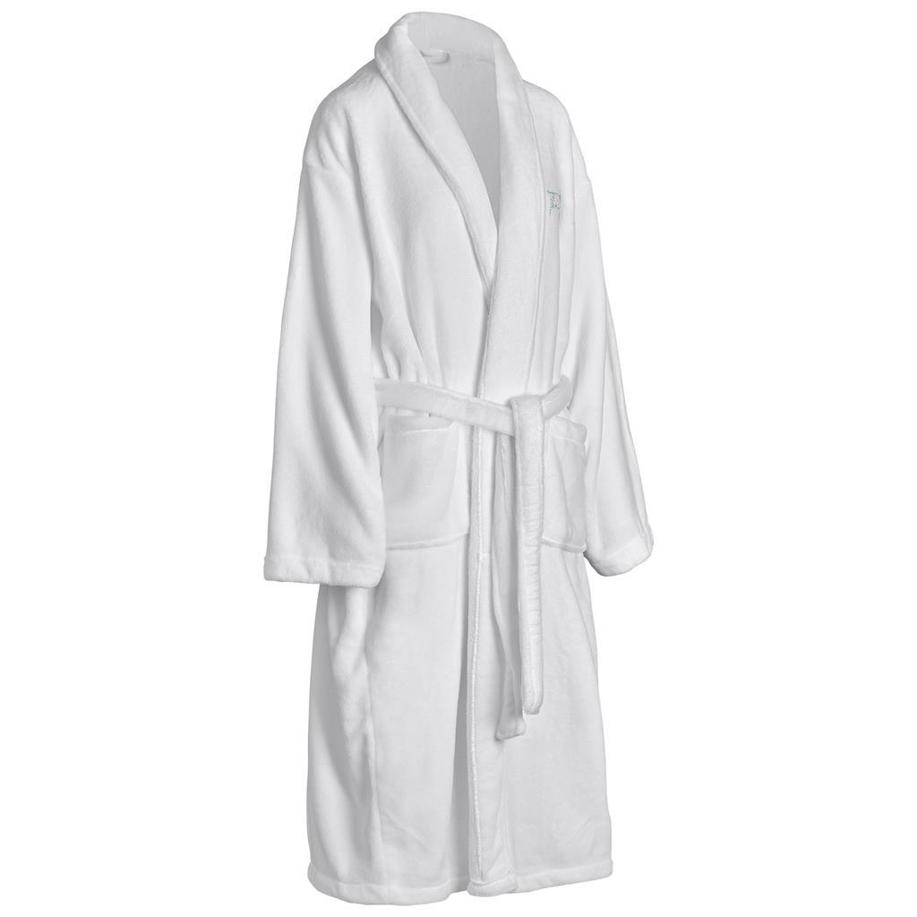 Serendipio Langham Ladies Coral Fleece Bathrobe — view 12