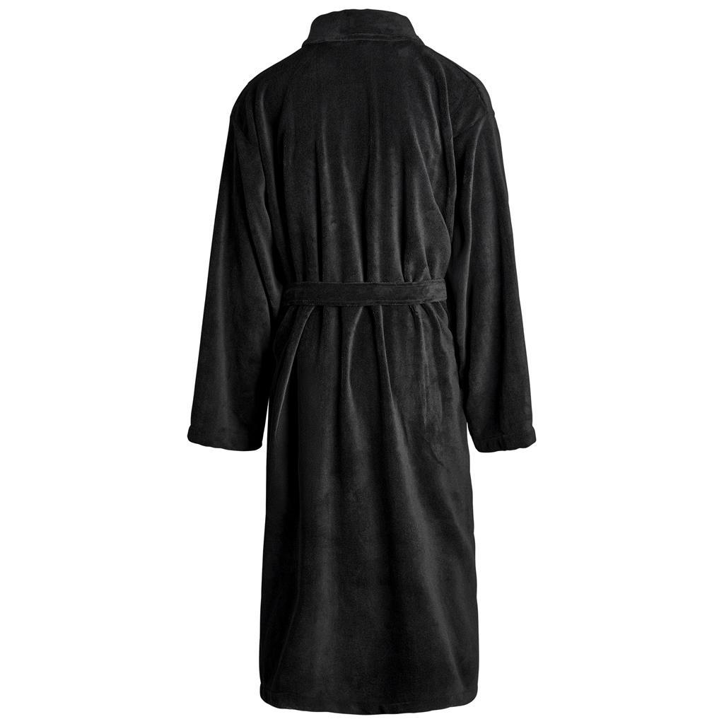 Serendipio Langham Mens Coral Fleece Bathrobe — view 4