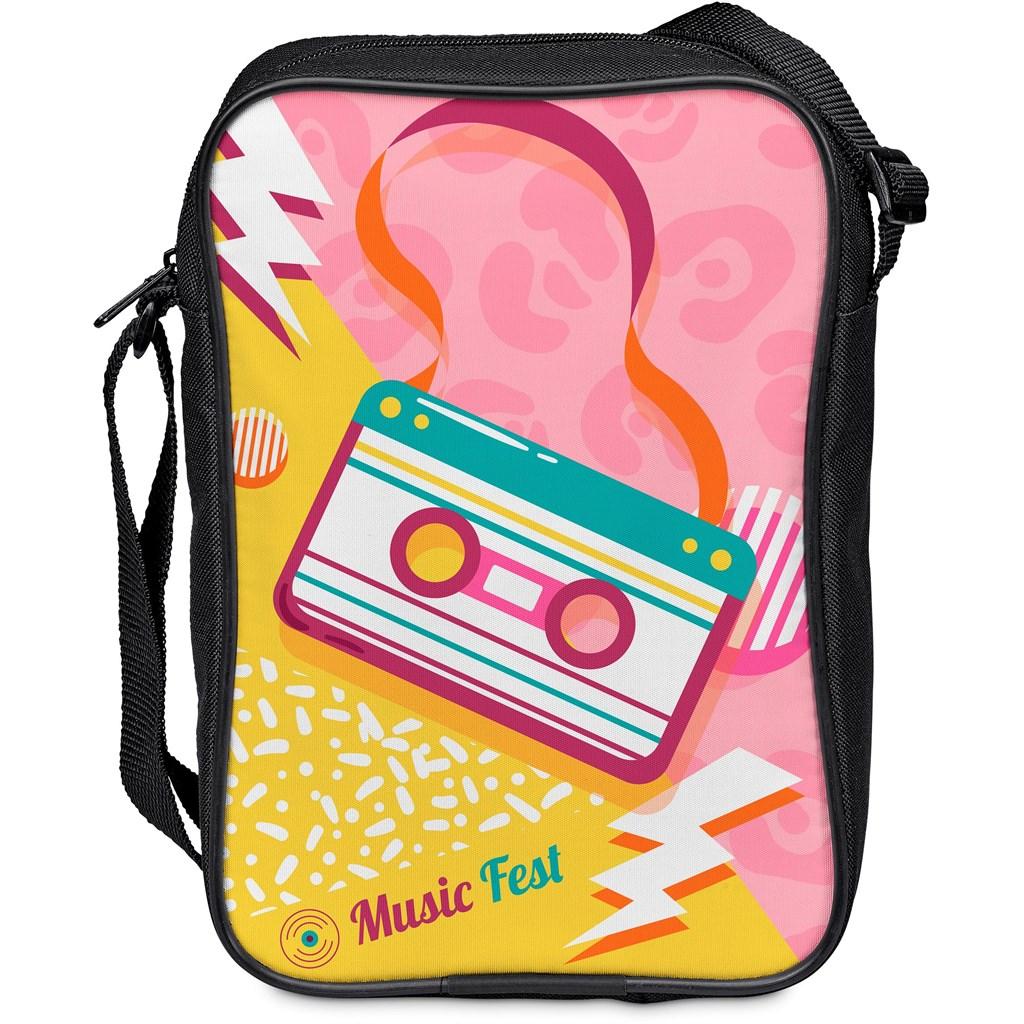 Pre-Printed Sample Hoppla Worldly Crossbody Bag — view 2