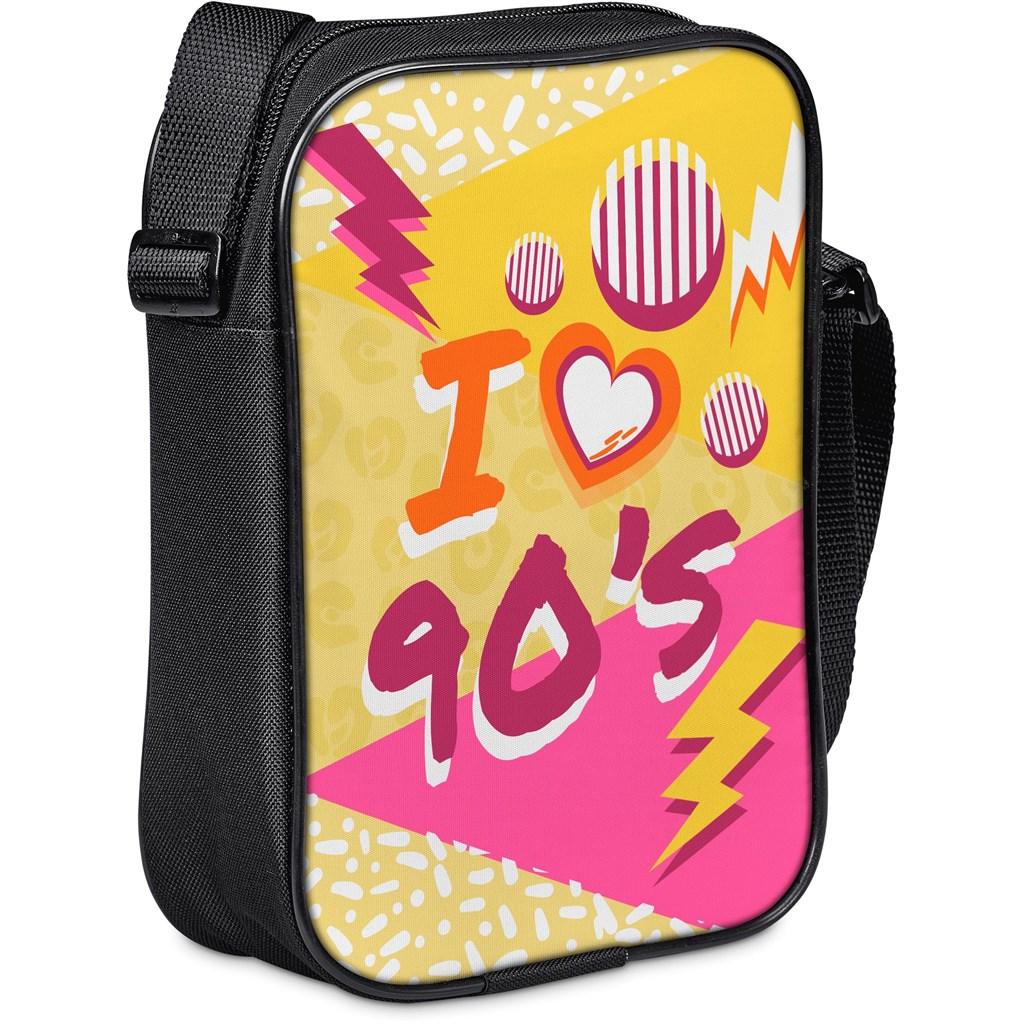 Pre-Printed Sample Hoppla Worldly Crossbody Bag — view 5