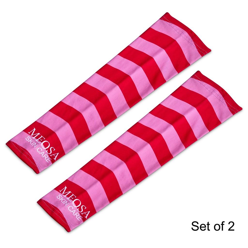 Pre-Printed Sample Hoppla Armax Small Polyester Arm Sleeves — view 4