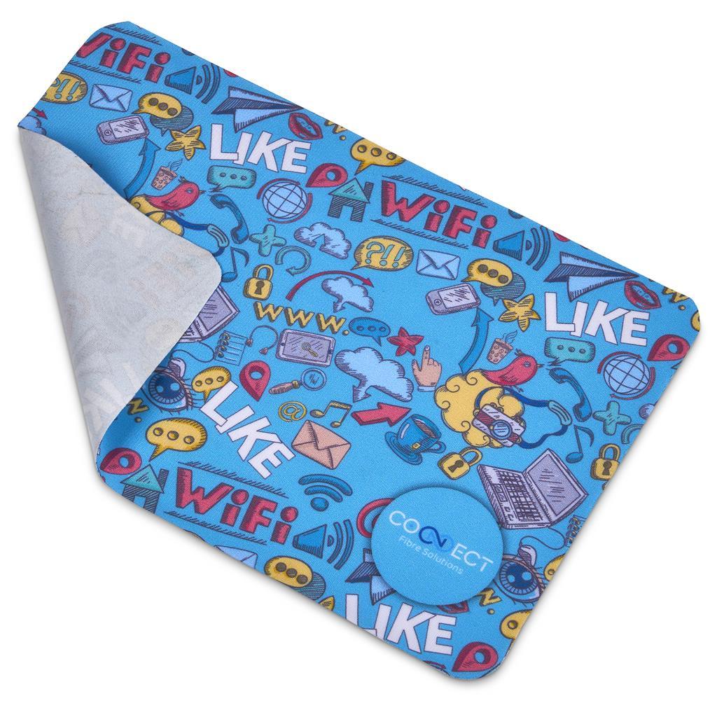 Pre-Production Sample Hoppla Sparkra Polyester Keyboard Protector Cloth — view 5