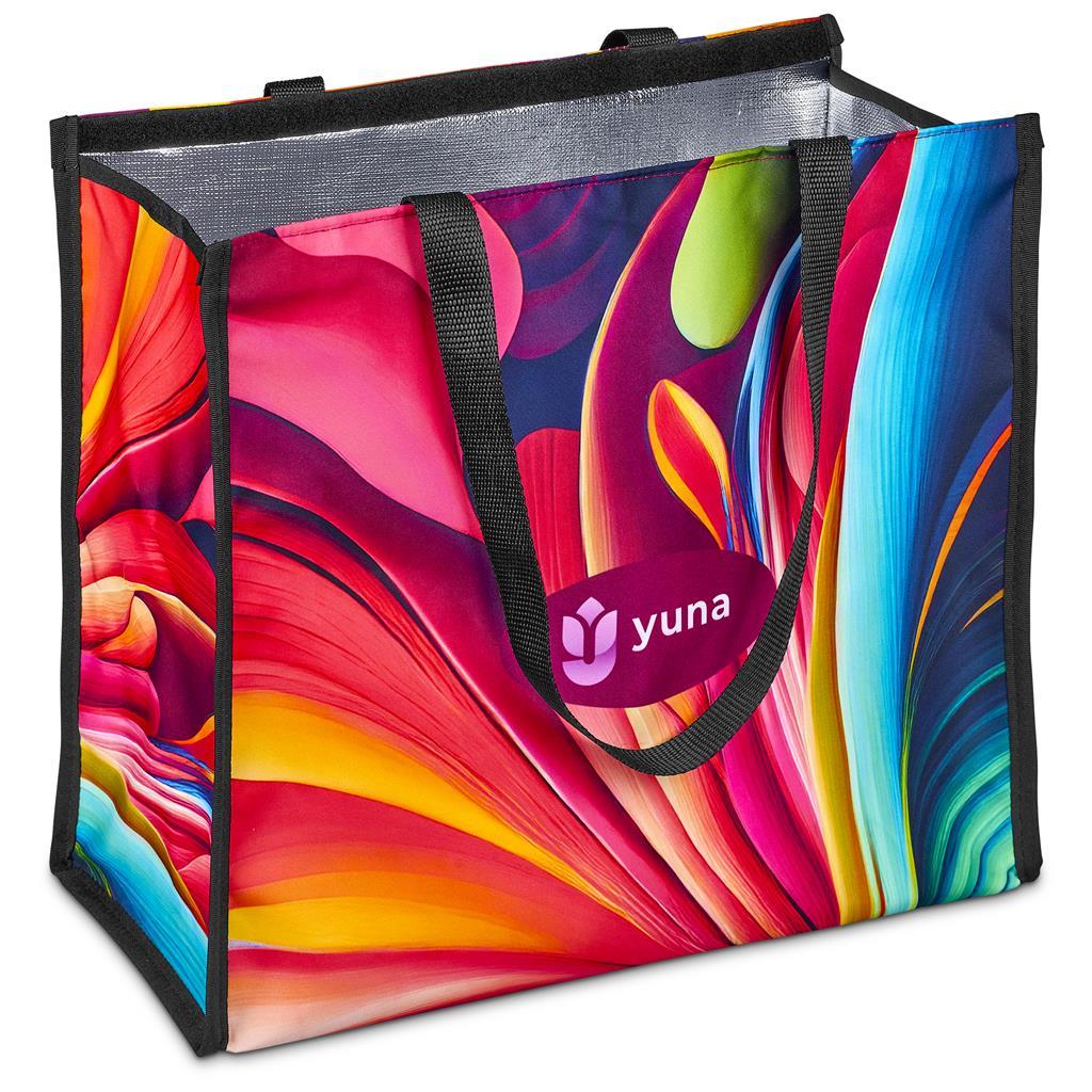 Pre-Production Sample Hoppla Iceland Large Polyester Tote Cooler Bag — view 6
