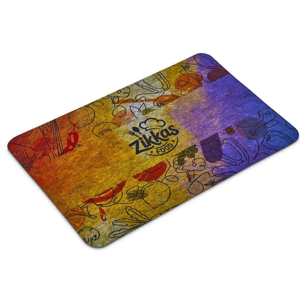 Pre-Production Sample Hoppla Savour RPET Felt Placemat — view 7