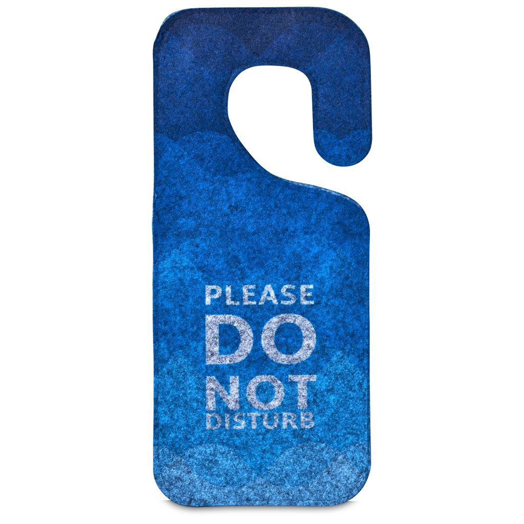 Pre-Production Sample Hoppla Hangit RPET Felt Door Hanger