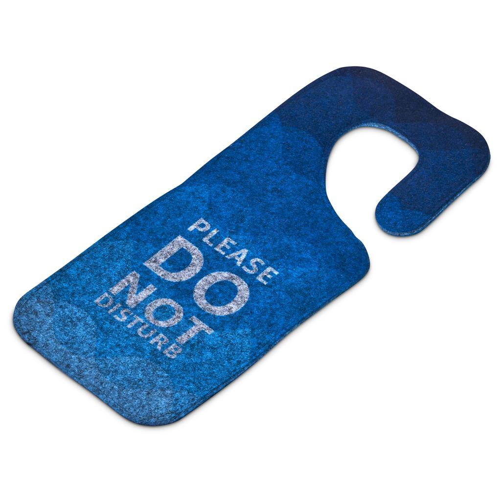Pre-Production Sample Hoppla Hangit RPET Felt Door Hanger — view 8