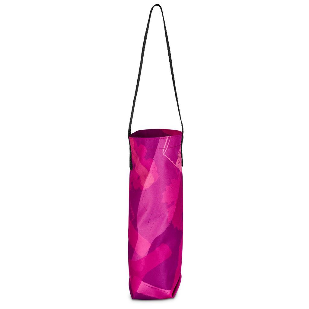 Pre-Production Sample Hoppla Cellaro Polyester Wine Bottle Gift Bag — view 3