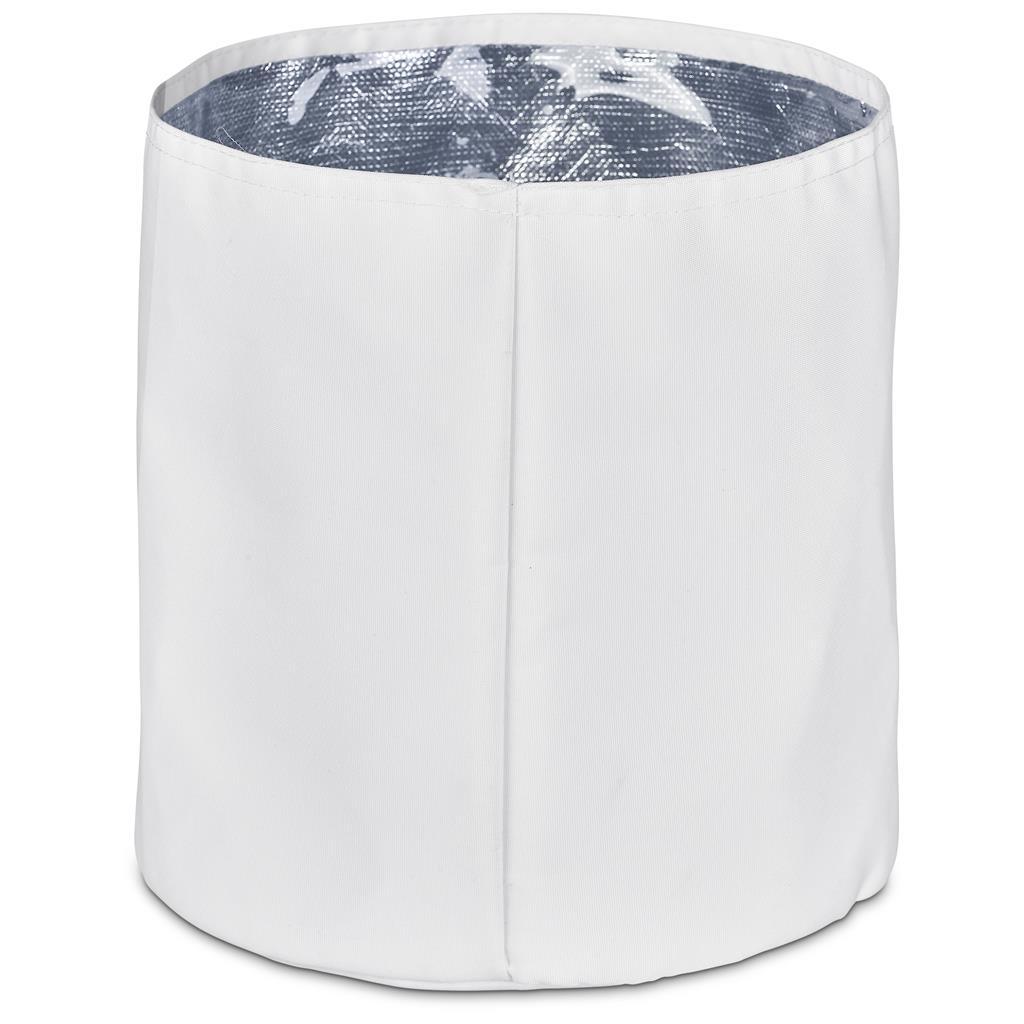 Pre-Production Sample Hoppla Coldford Polyester Collapsible Ice Bucket — view 2