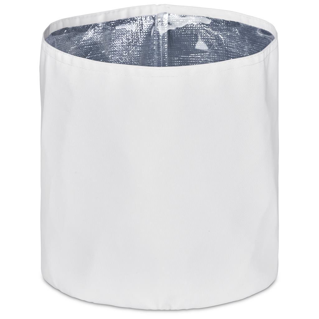 Pre-Production Sample Hoppla Coldford Polyester Collapsible Ice Bucket — view 3