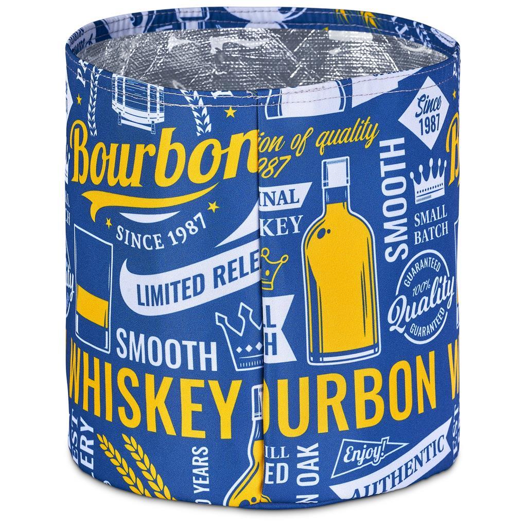 Pre-Production Sample Hoppla Coldford Polyester Collapsible Ice Bucket — view 5