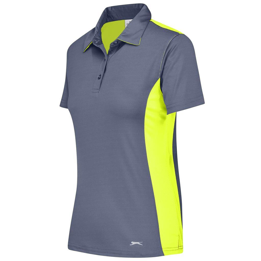 Ladies Glendower Golf Shirt - Yellow — view 3