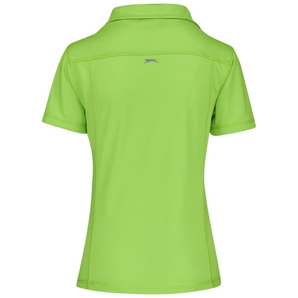 Ladies Hydro Golf Shirt - Lime — view 2