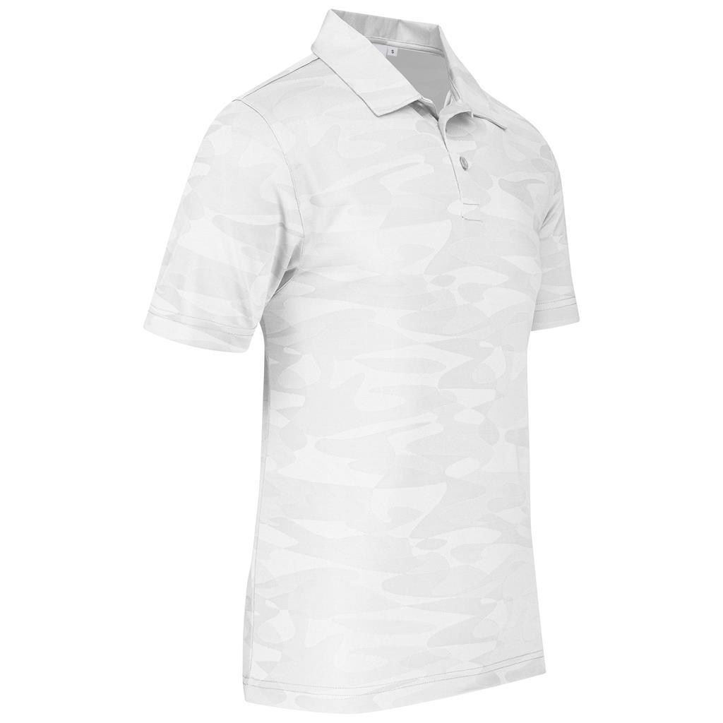 Mens Volition Golf Shirt - White — view 4