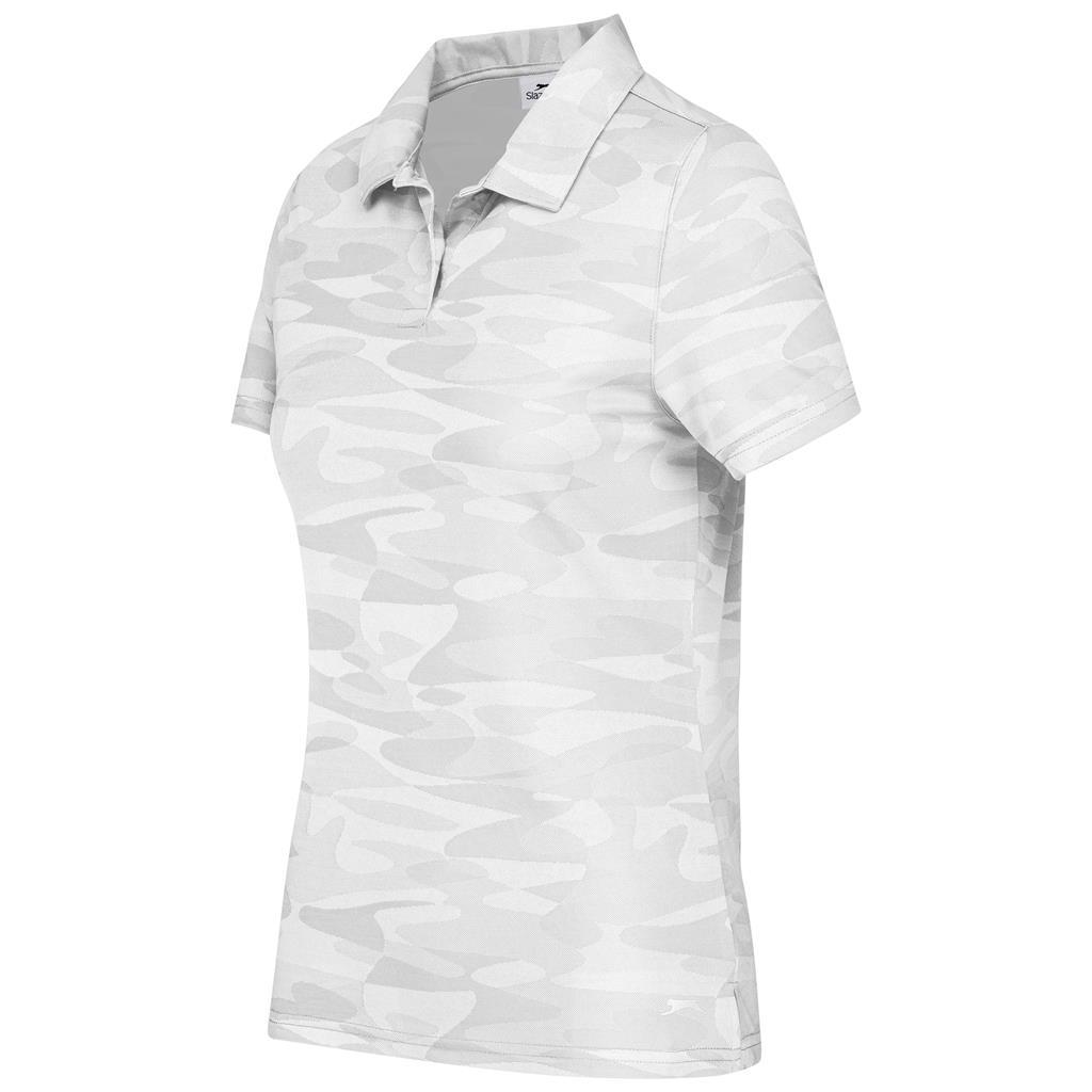 Ladies Volition Golf Shirt - White — view 3