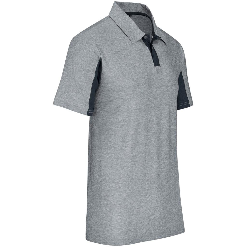 Mens Dorado Golf Shirt - Grey — view 3