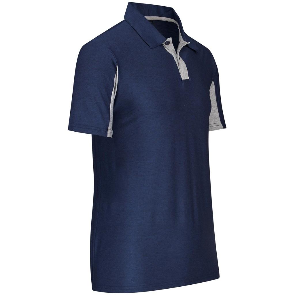 Mens Dorado Golf Shirt - Navy — view 3