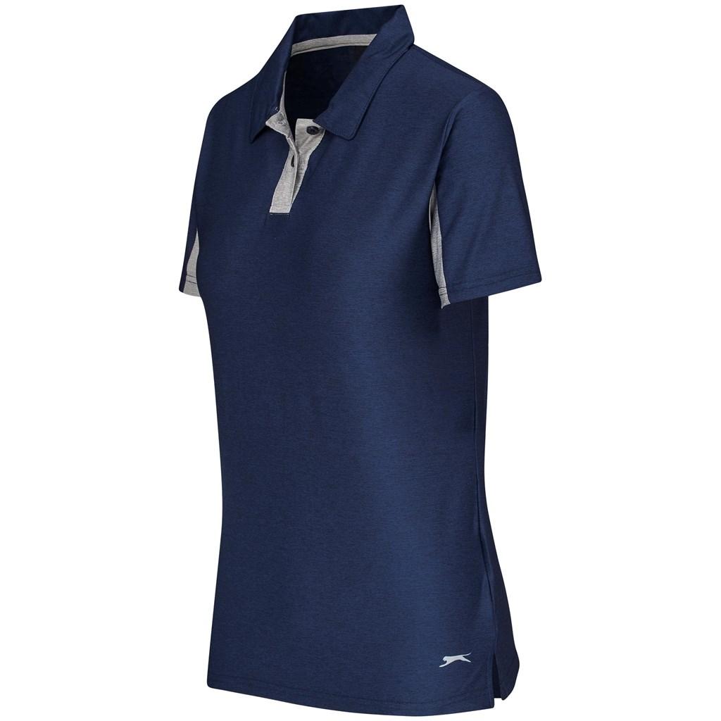 Ladies Dorado Golf Shirt - Navy — view 2